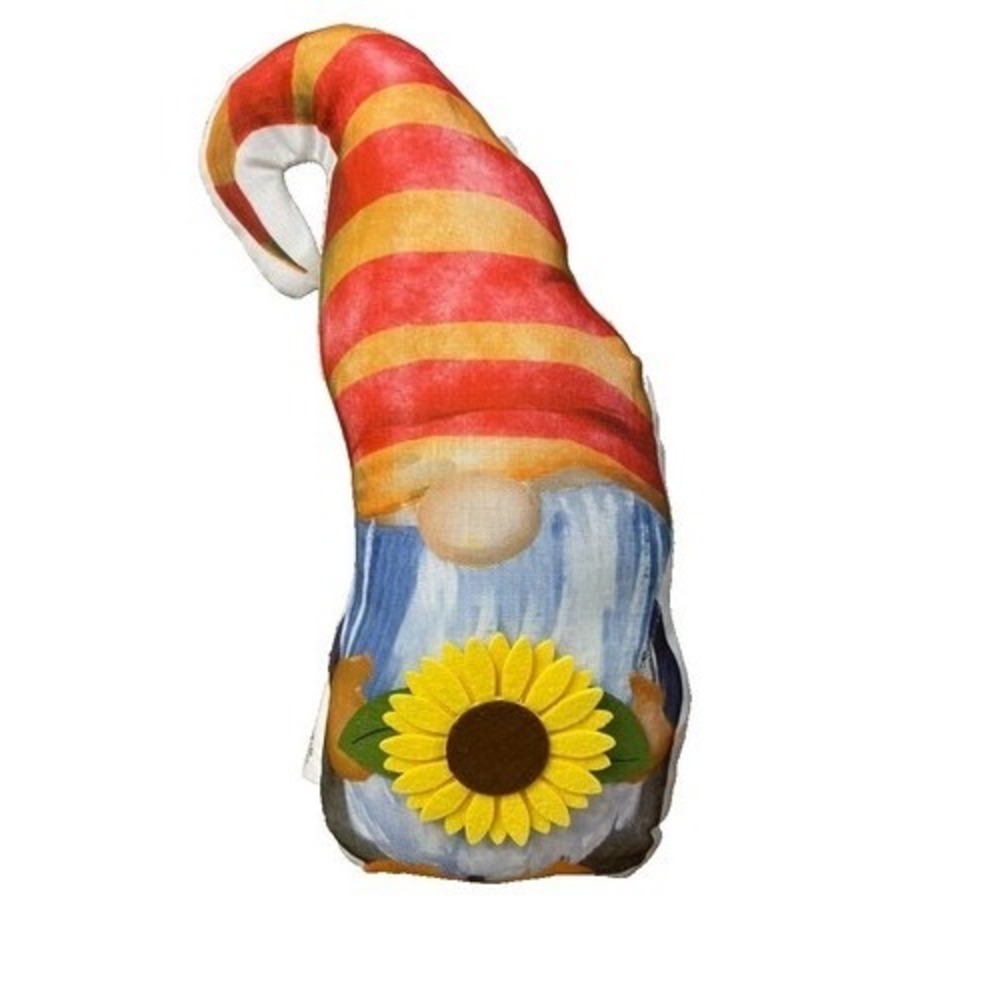 Thro by Marlo Lorenz Sunflower Gnome Decorative Pillow Spring Summer Decor 18in